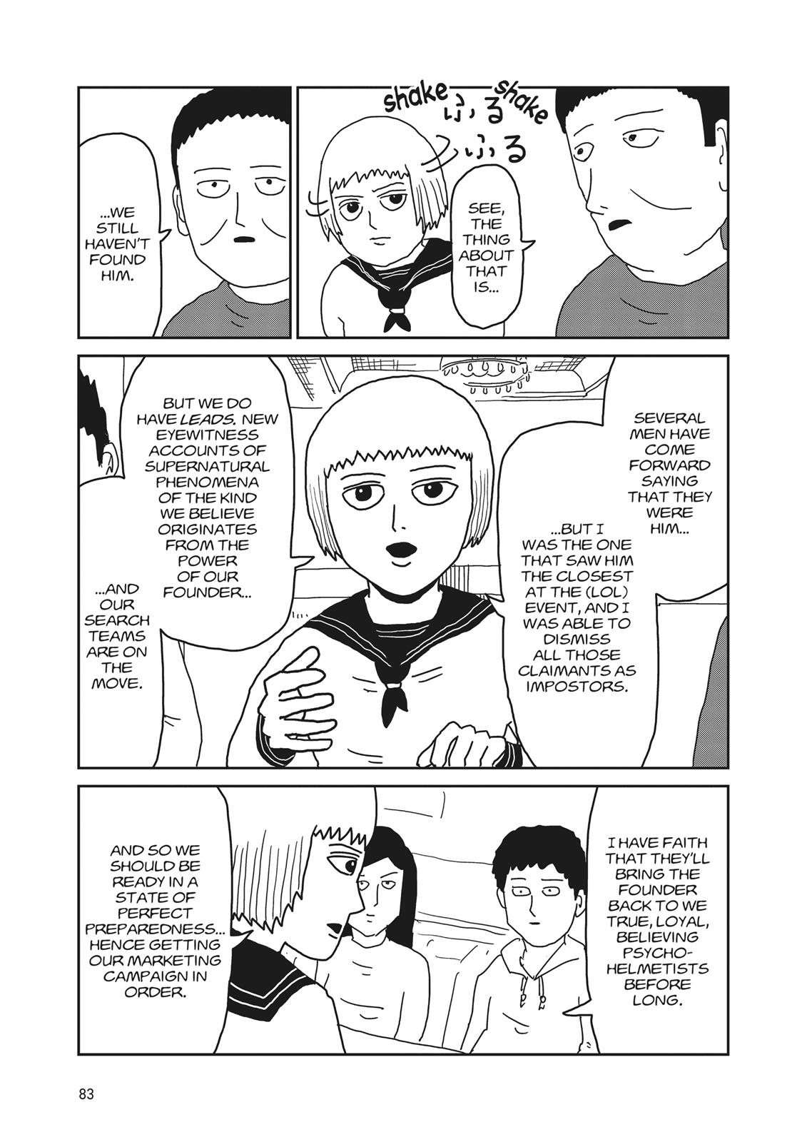 Read Mob Psycho 100 EN Manga Online