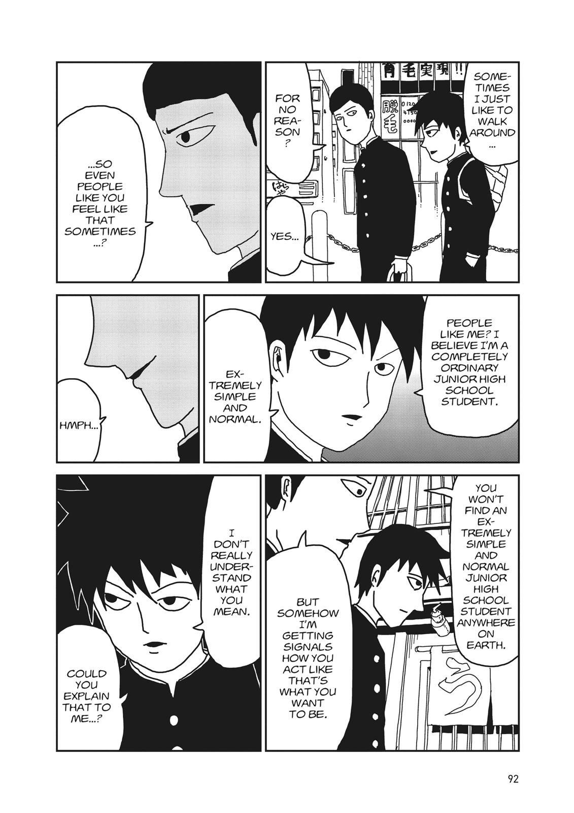 Read Mob Psycho 100 EN Manga Online