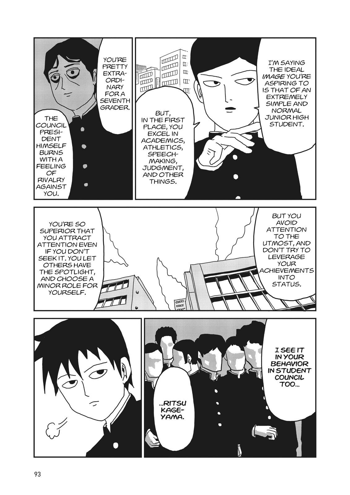 Read Mob Psycho 100 EN Manga Online