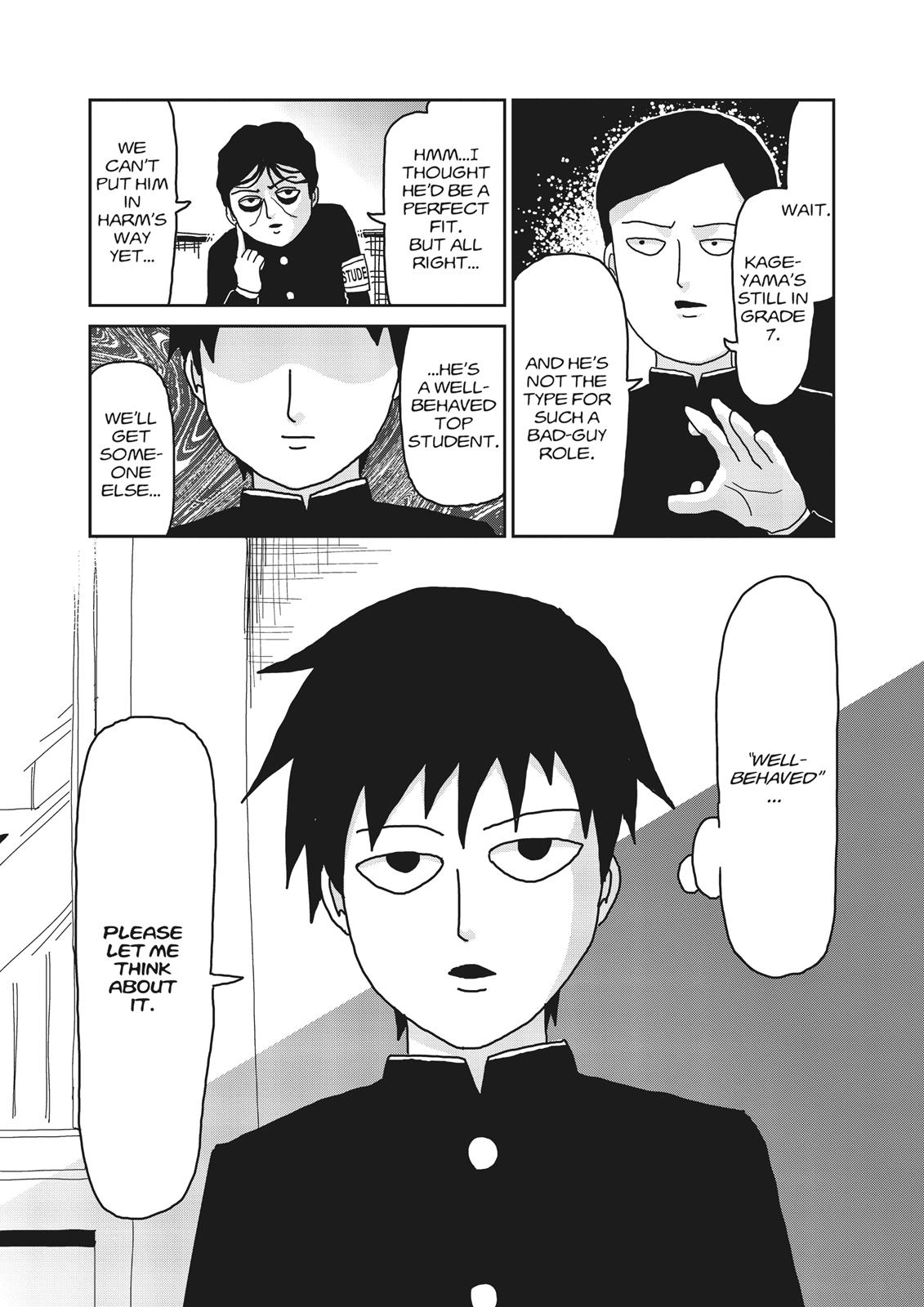Read Mob Psycho 100 EN Manga Online