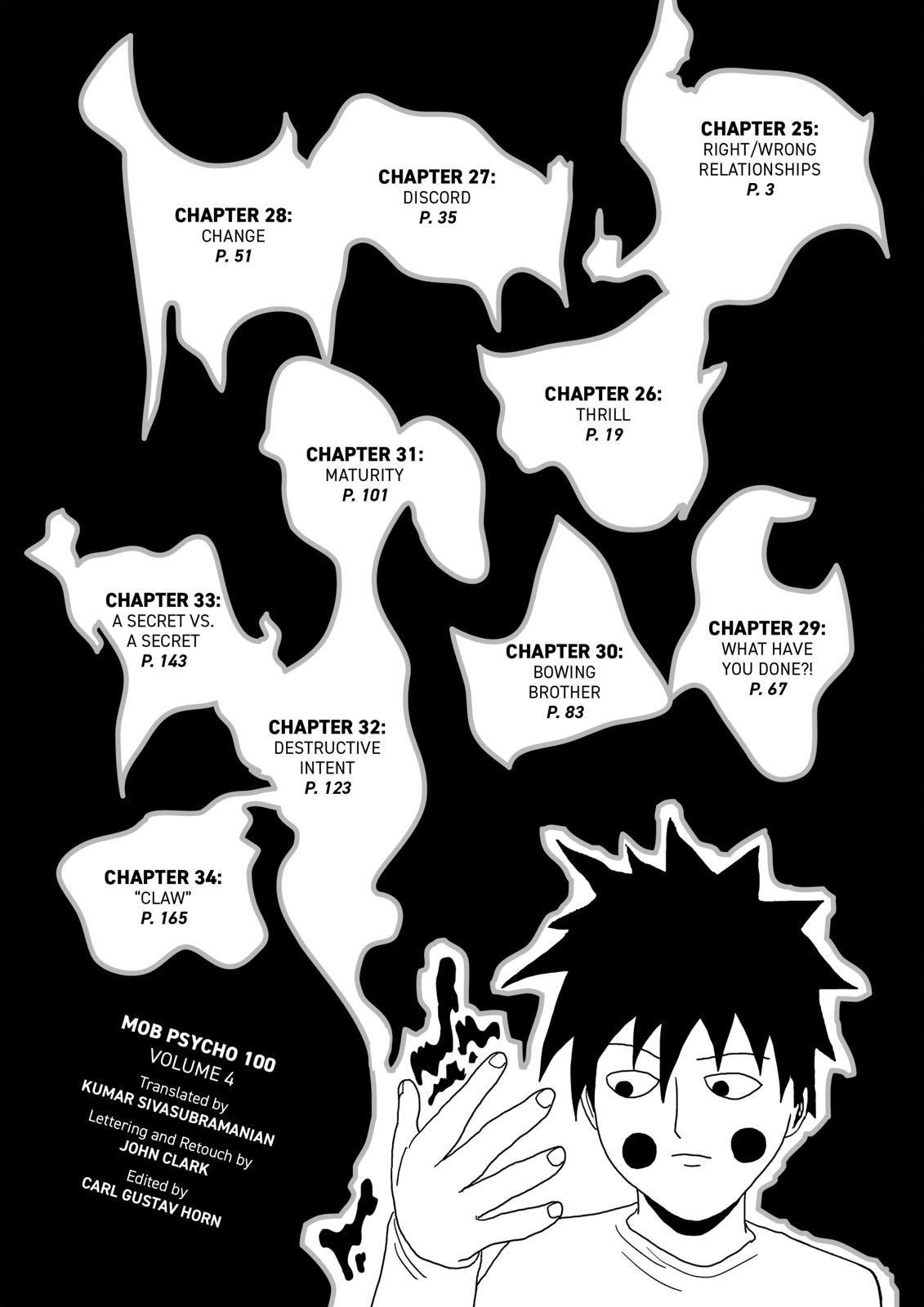 Read Mob Psycho 100 EN Manga Online