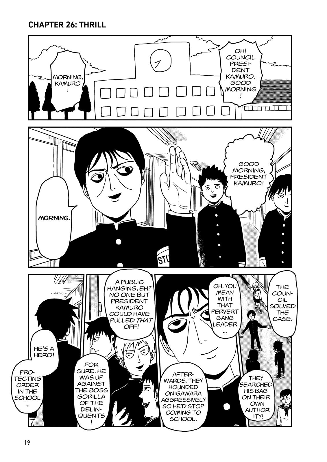 Read Mob Psycho 100 EN Manga Online