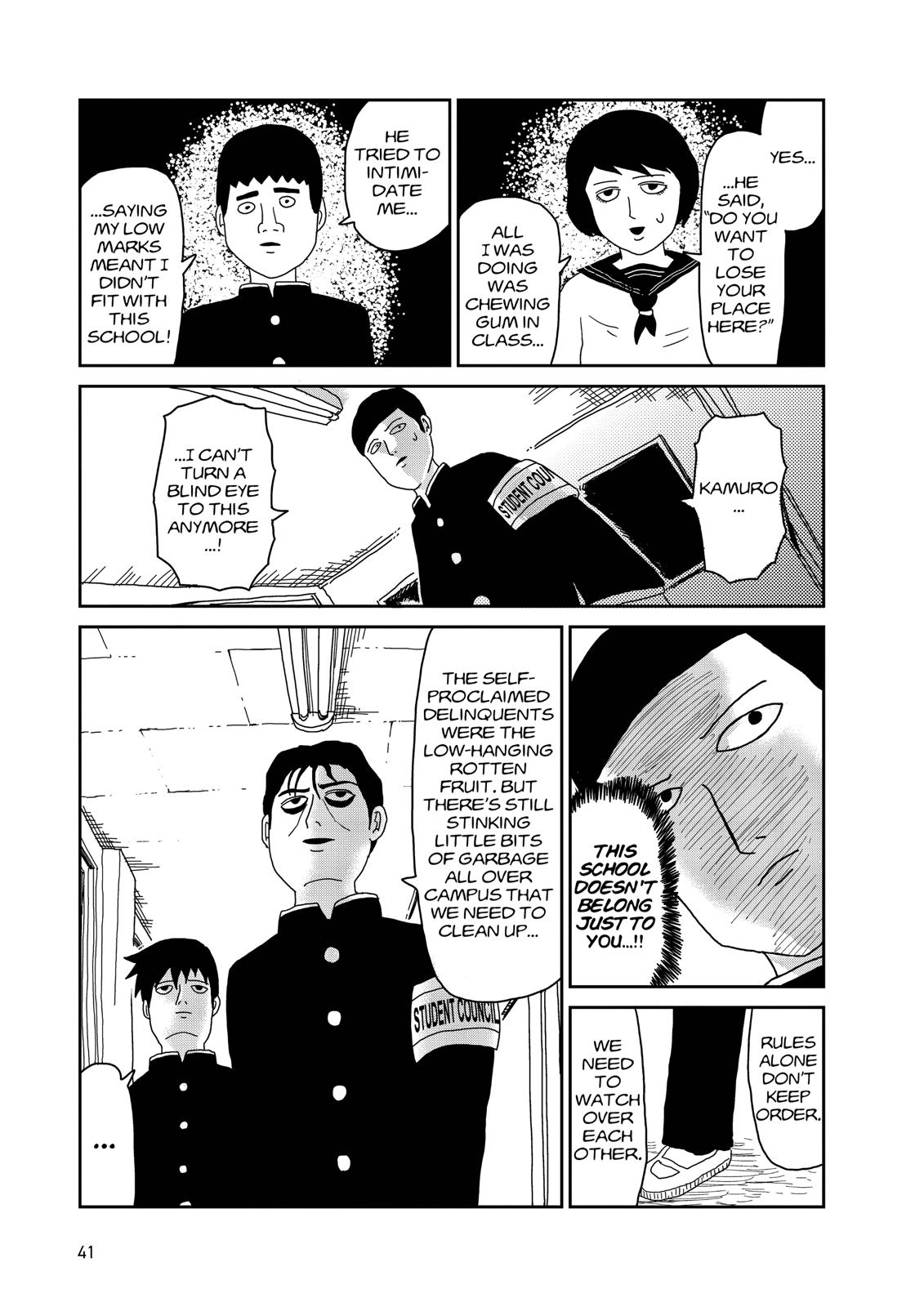 Read Mob Psycho 100 EN Manga Online