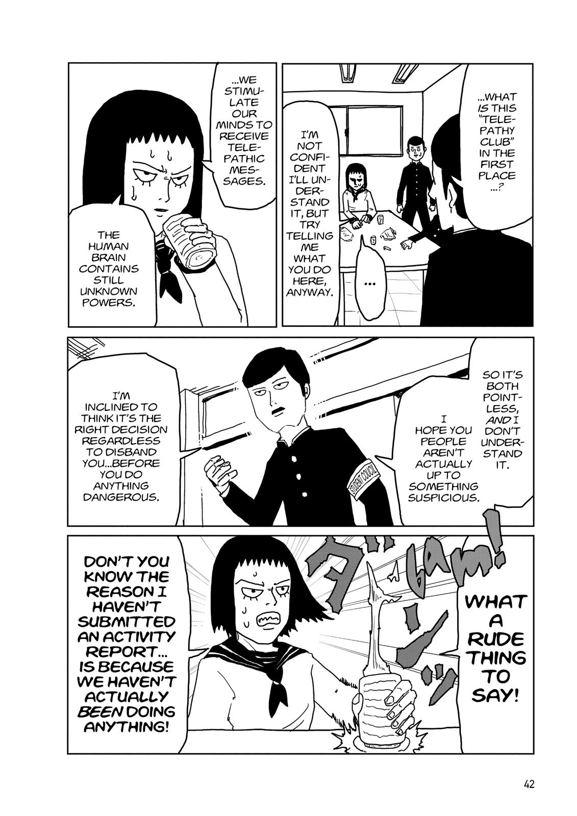 Read Mob Psycho 100 EN Manga Online