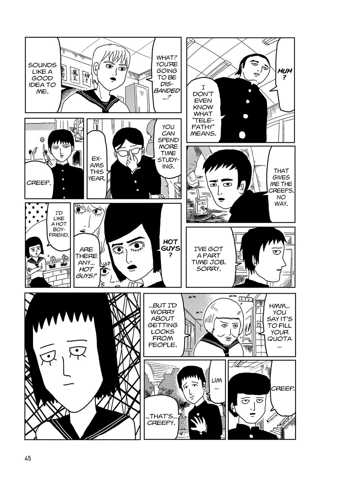 Read Mob Psycho 100 EN Manga Online