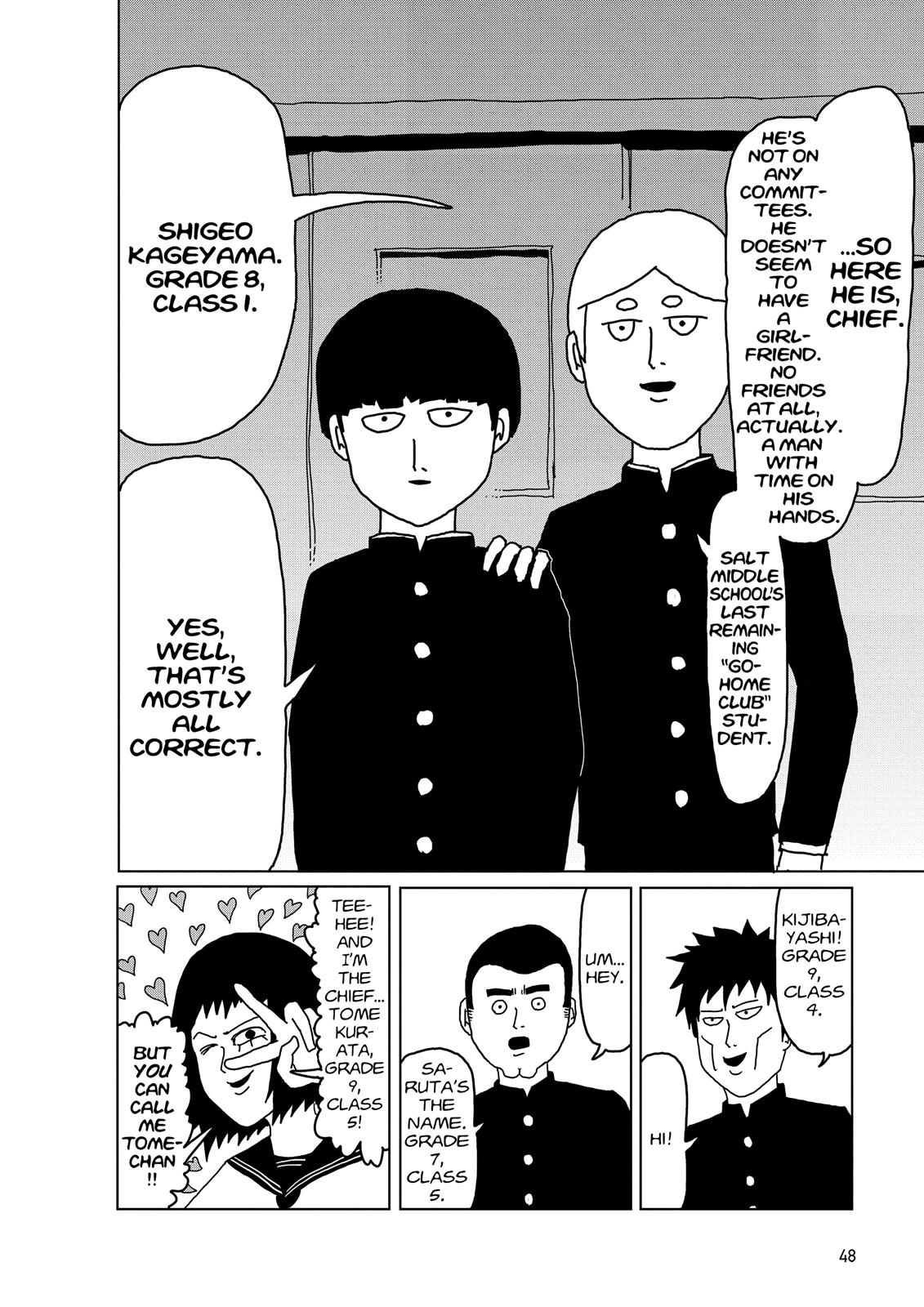 Read Mob Psycho 100 EN Manga Online