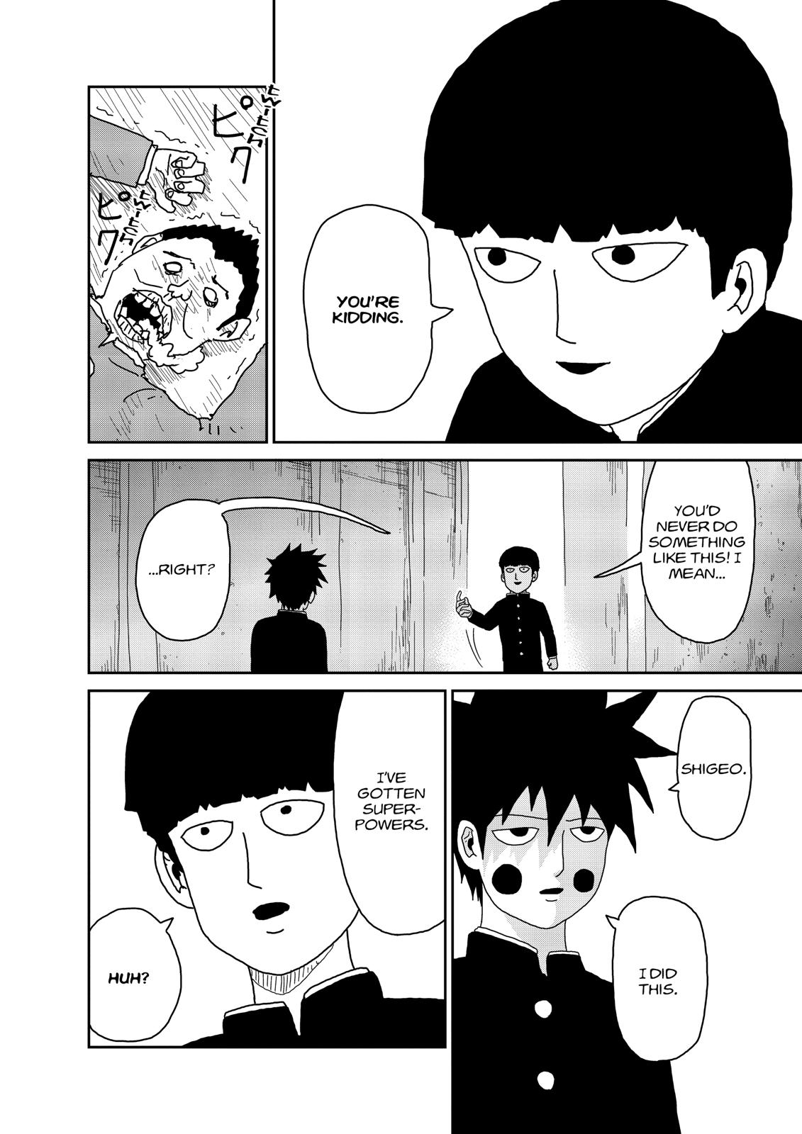 Read Mob Psycho 100 EN Manga Online
