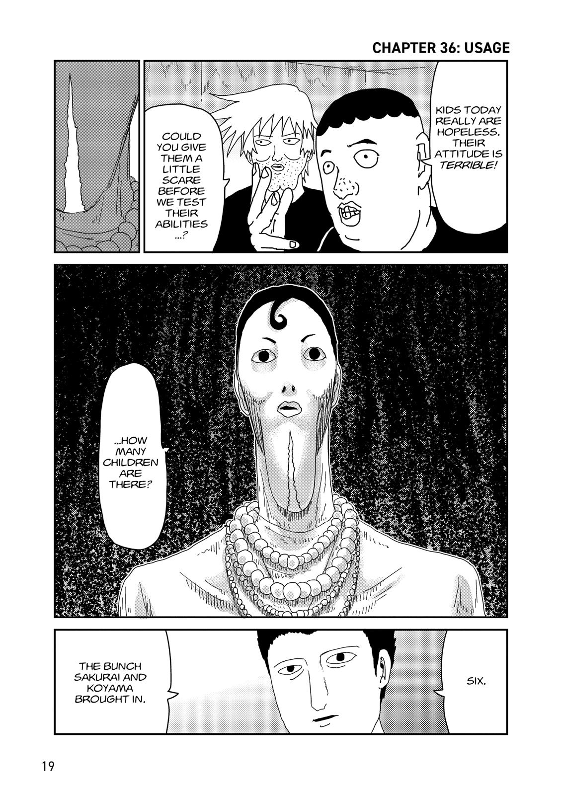 Read Mob Psycho 100 EN Manga Online