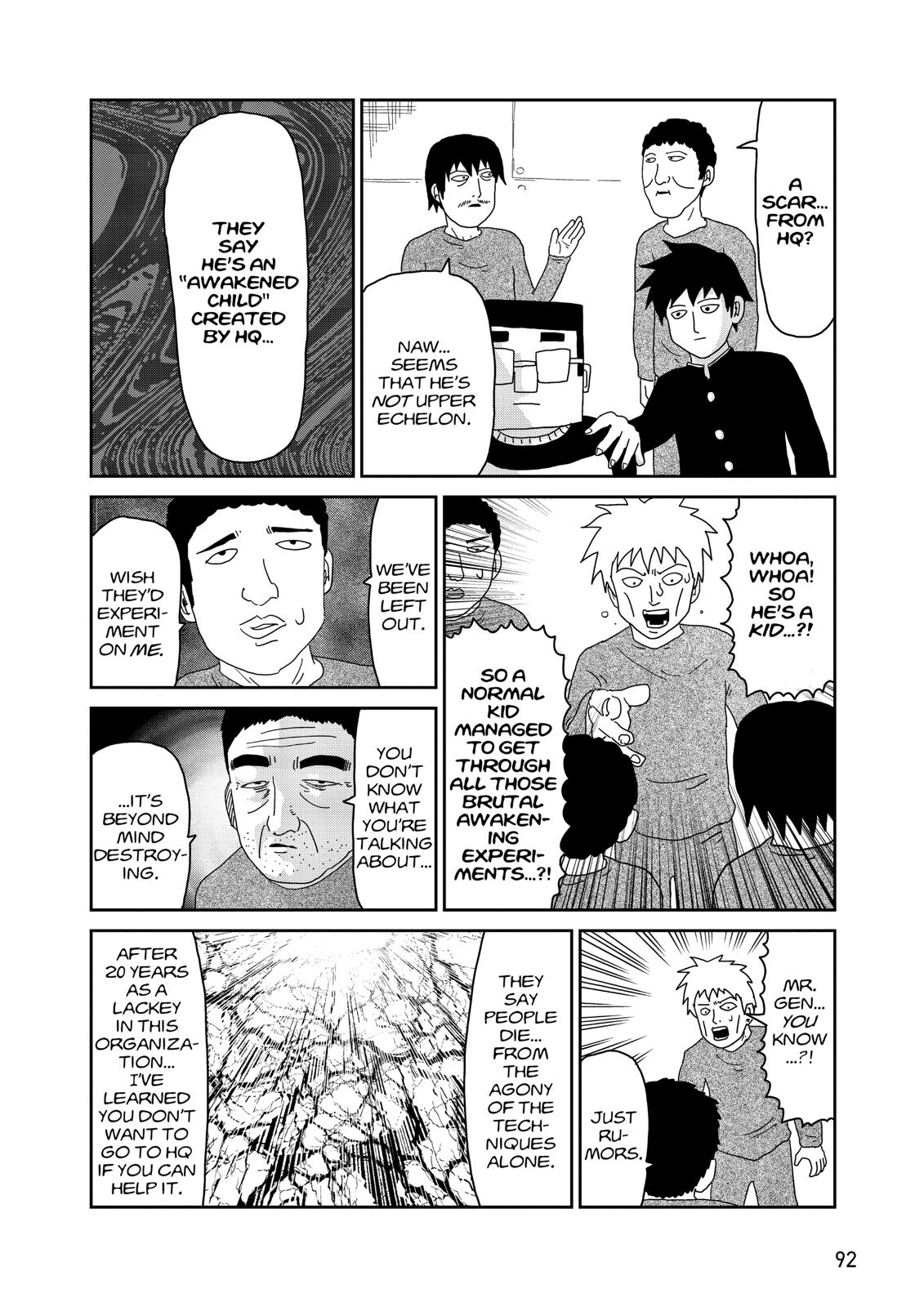 Read Mob Psycho 100 EN Manga Online