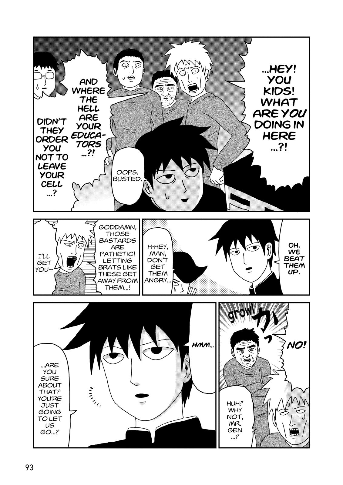 Read Mob Psycho 100 EN Manga Online