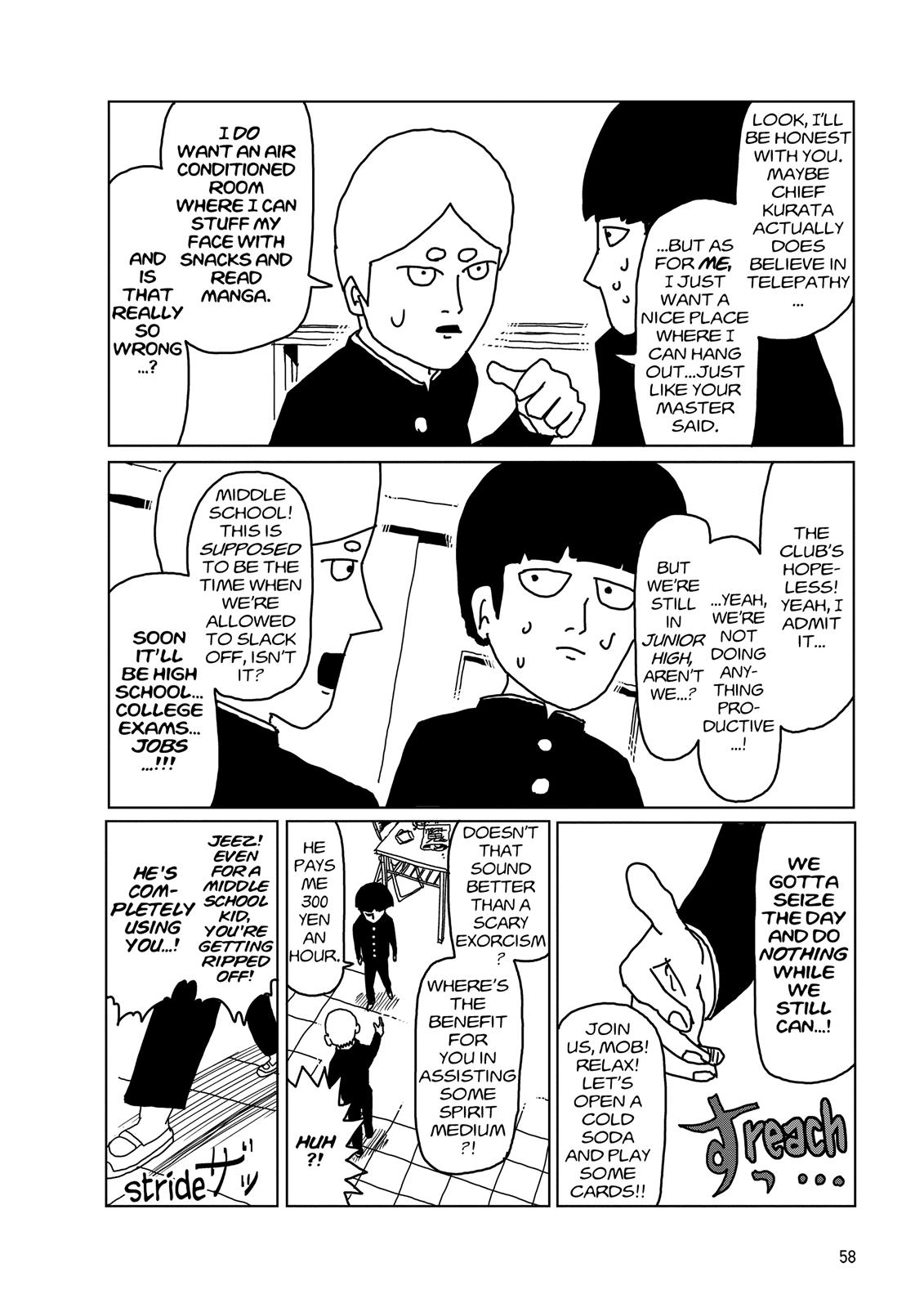 Read Mob Psycho 100 EN Manga Online