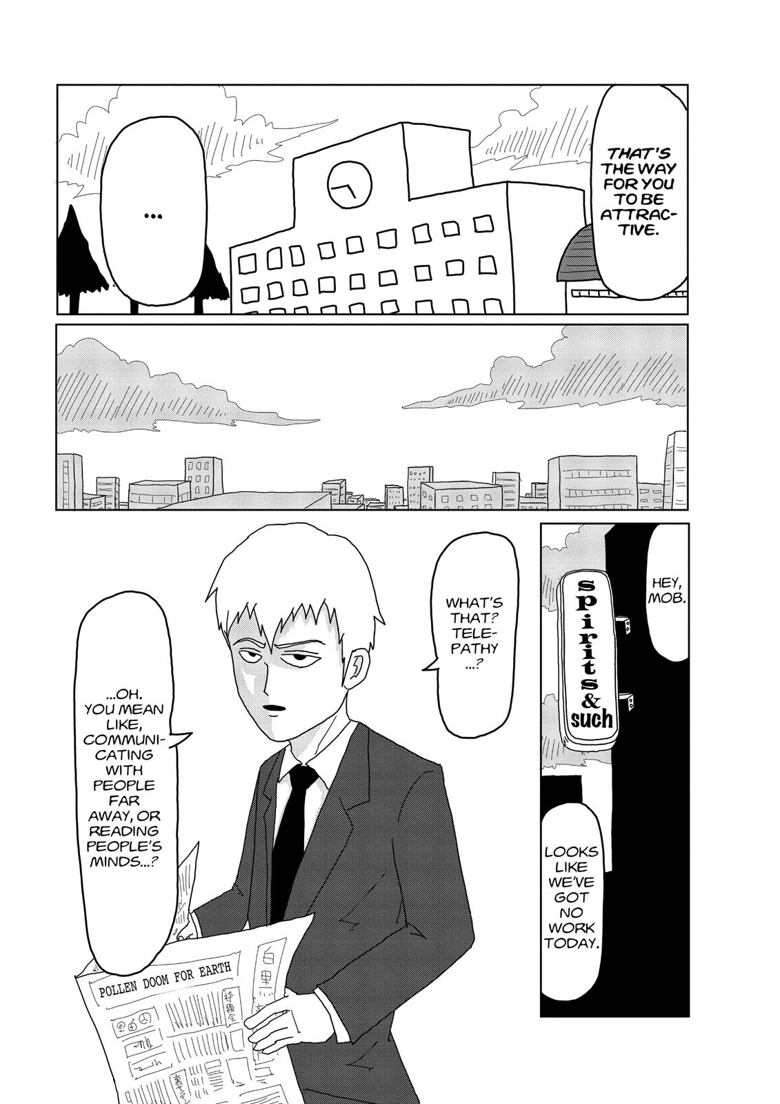 Read Mob Psycho 100 EN Manga Online