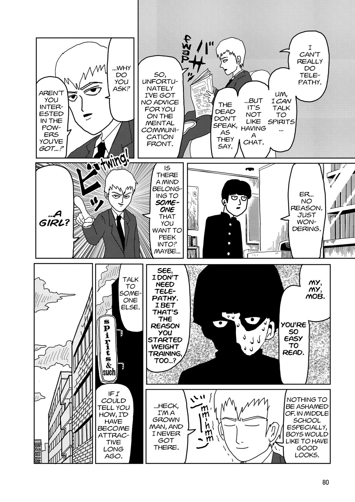 Read Mob Psycho 100 EN Manga Online