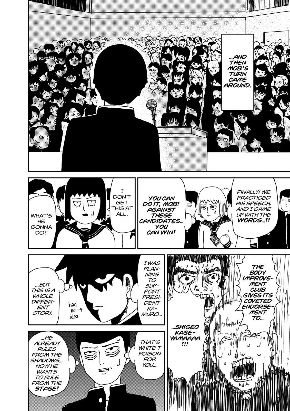 Read Mob Psycho 100 EN Manga Online