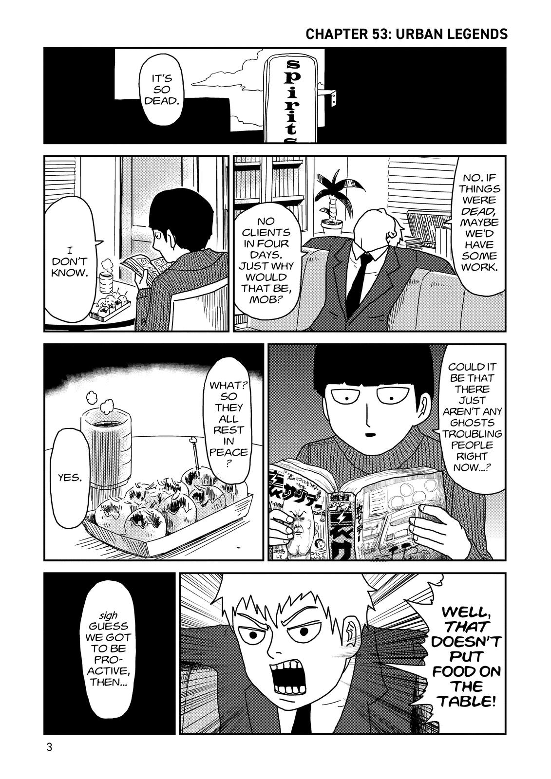 Read Mob Psycho 100 EN Manga Online