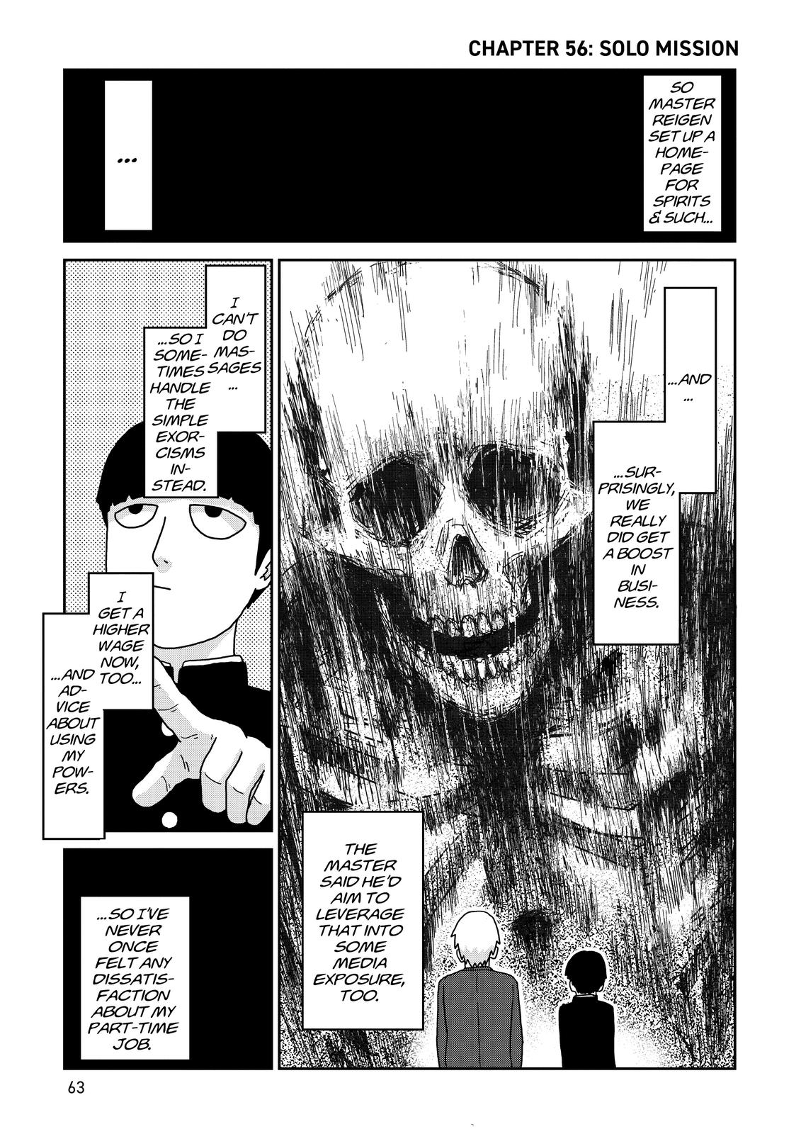 Read Mob Psycho 100 EN Manga Online