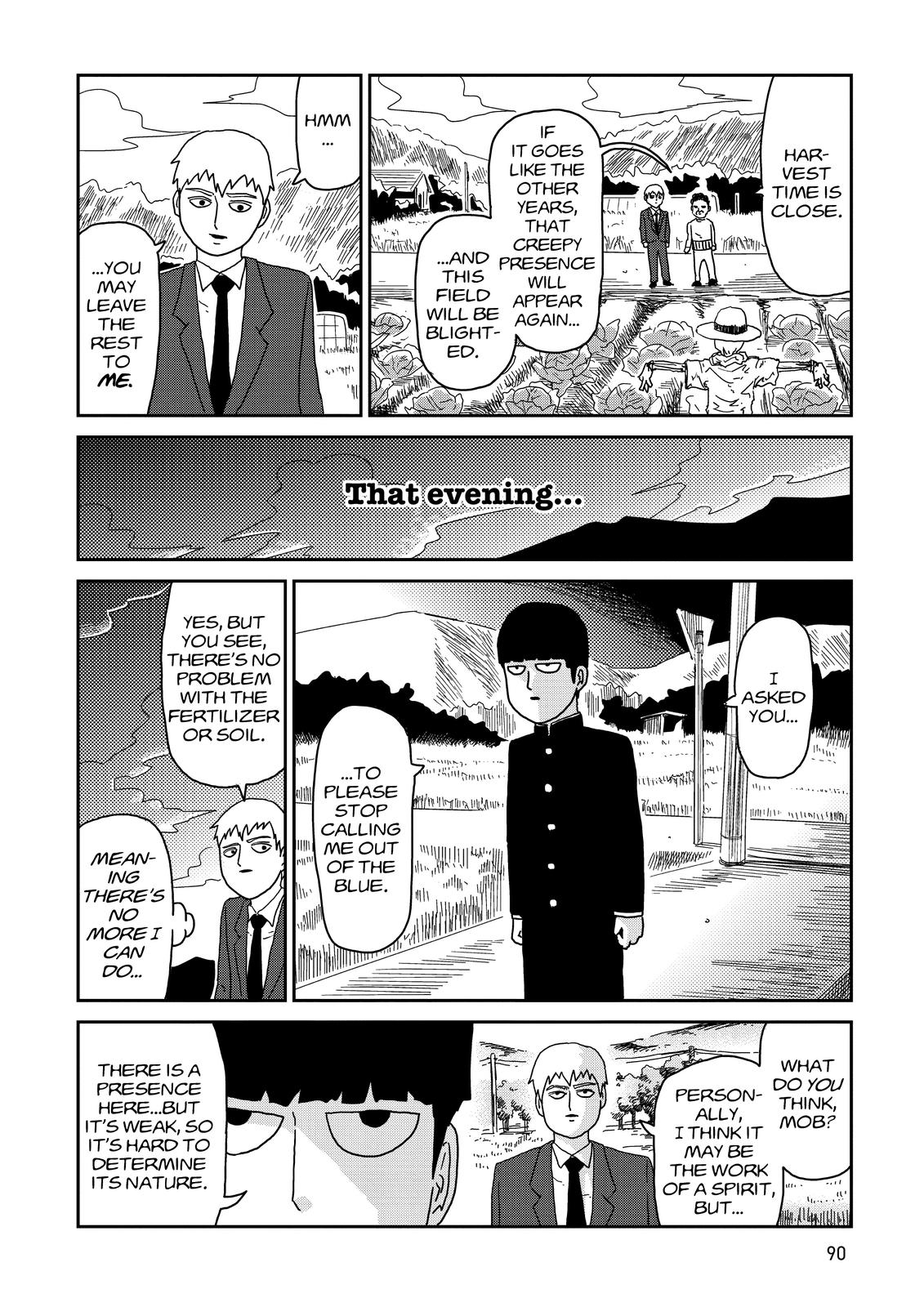 Read Mob Psycho 100 EN Manga Online