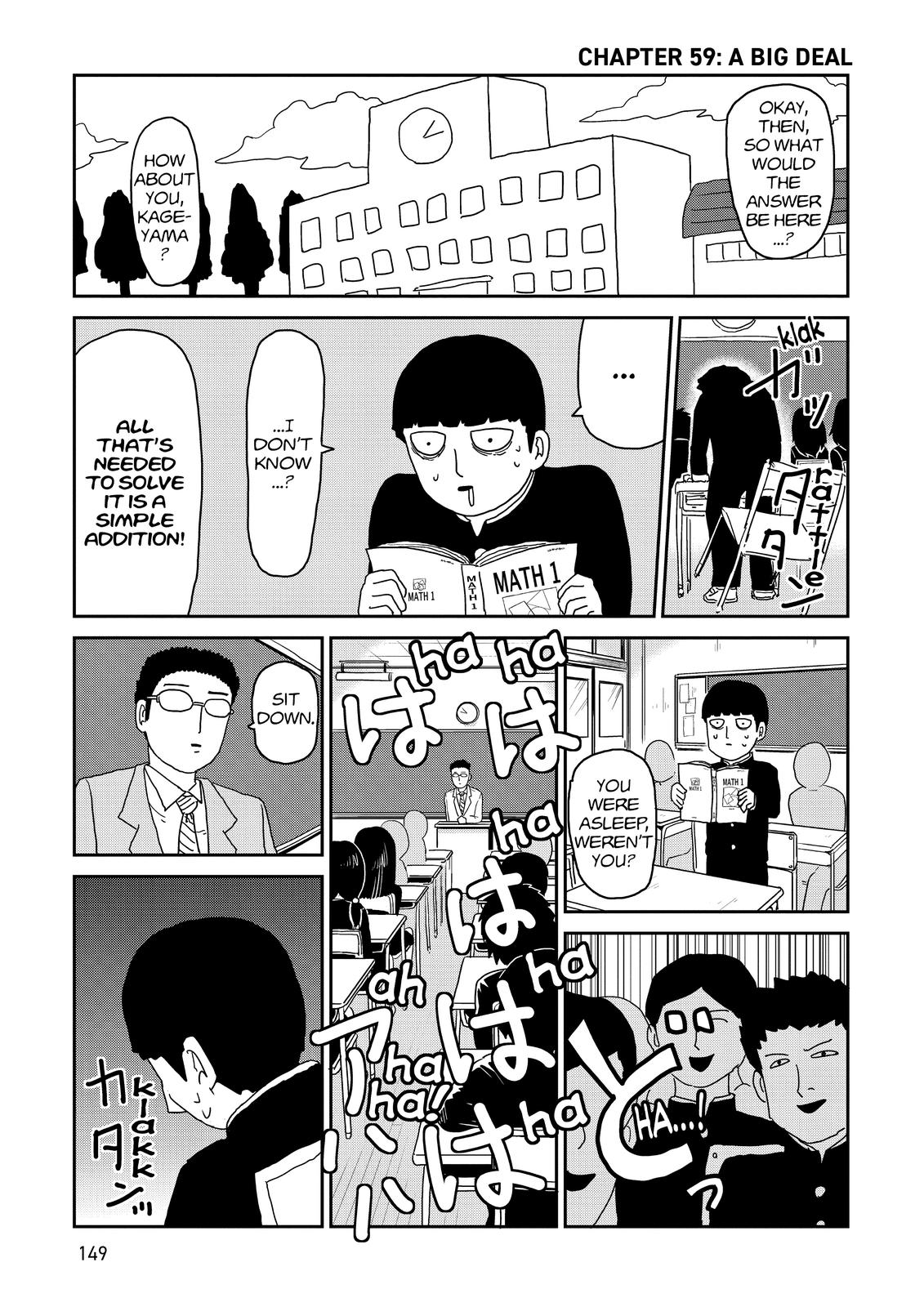 Read Mob Psycho 100 EN Manga Online