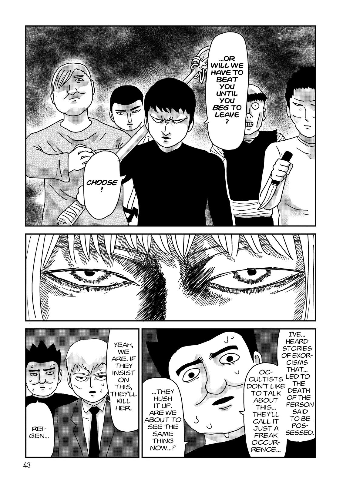 Read Mob Psycho 100 EN Manga Online