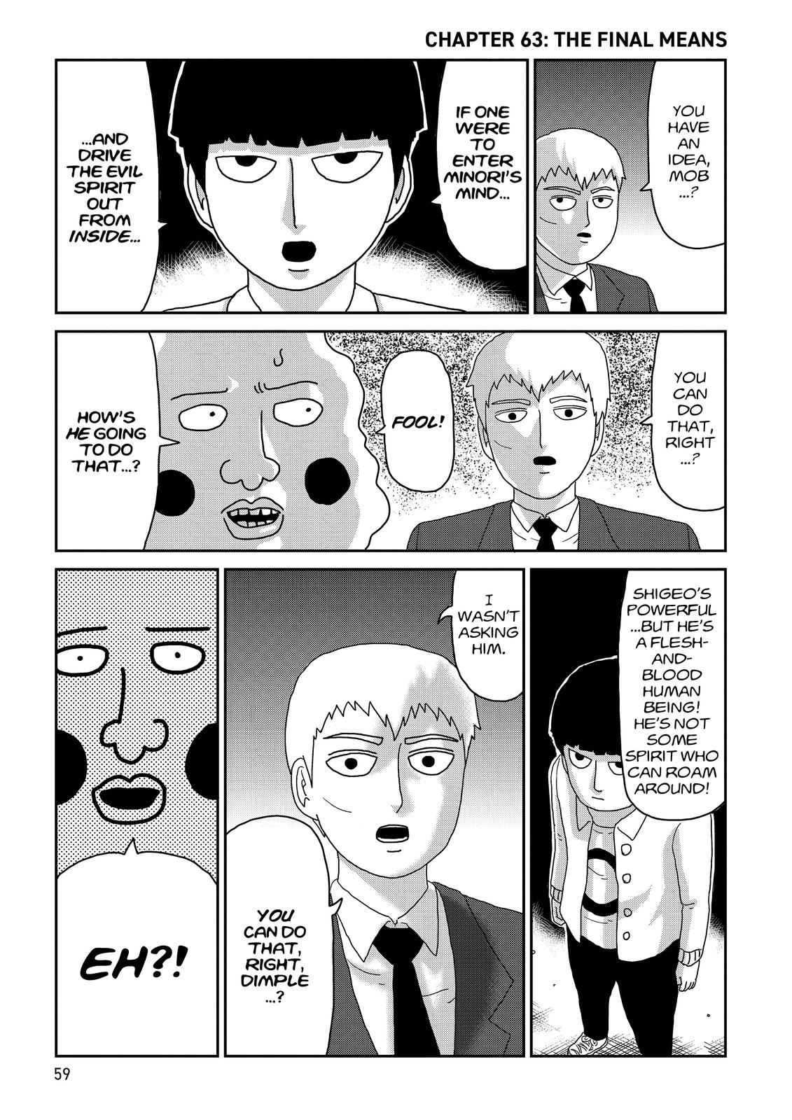 Read Mob Psycho 100 EN Manga Online