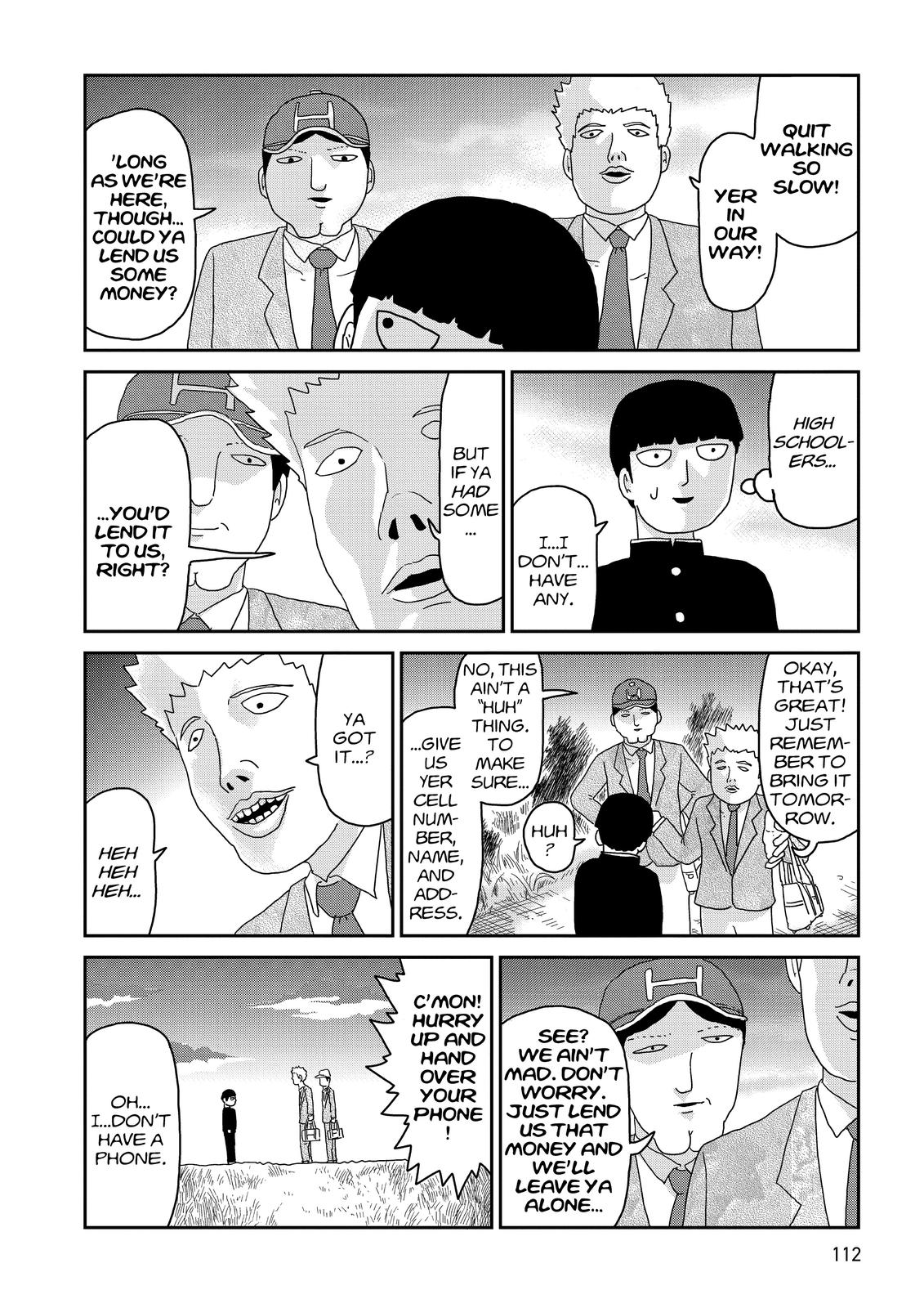 Read Mob Psycho 100 EN Manga Online