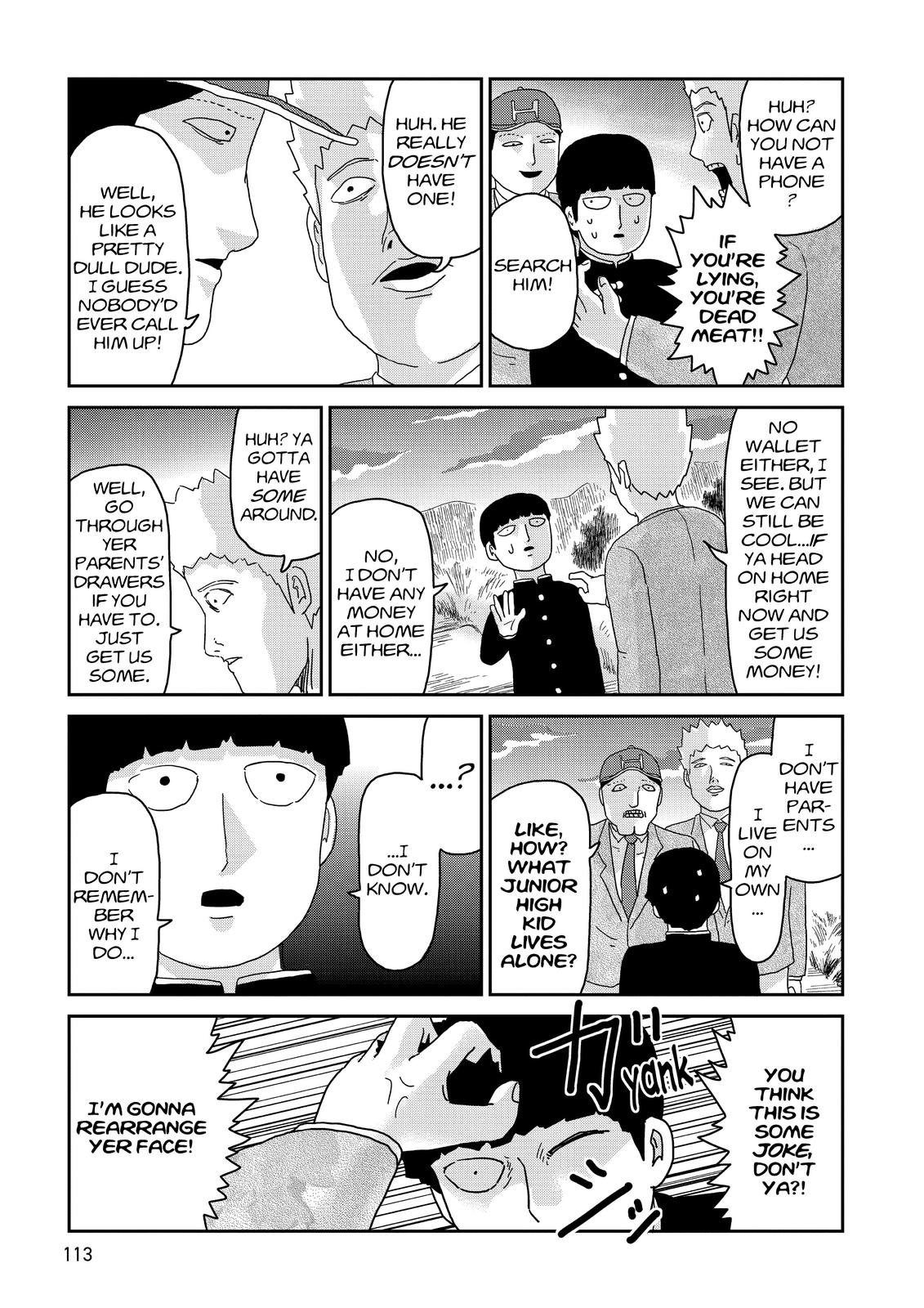 Read Mob Psycho 100 EN Manga Online