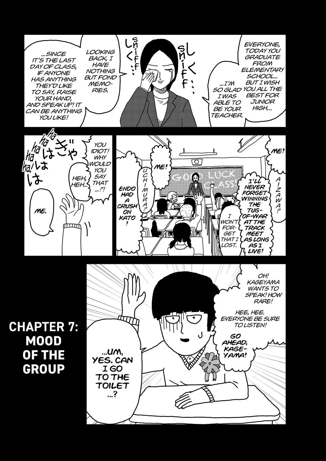 Read Mob Psycho 100 EN Manga Online