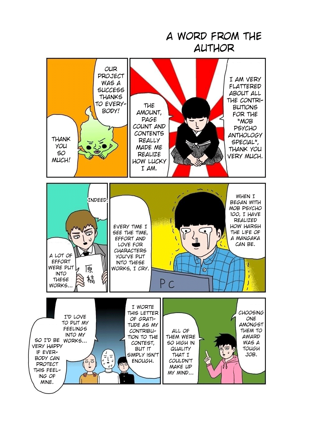 Read Mob Psycho 100 EN Manga Online