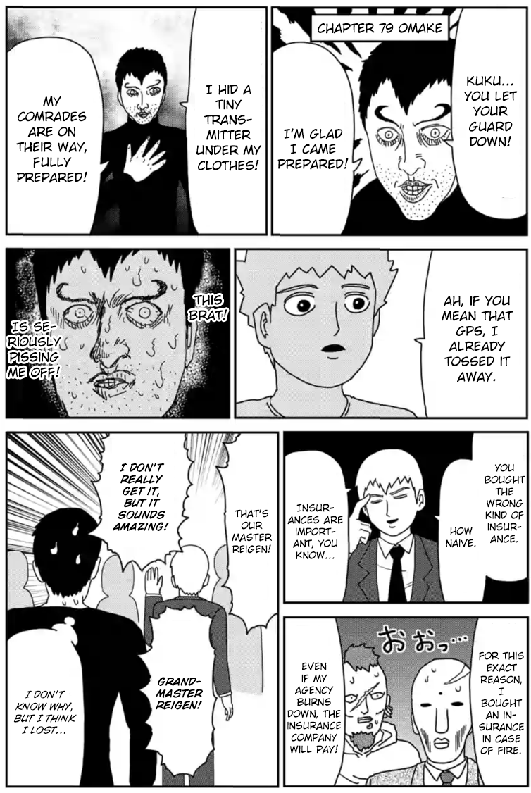 Read Mob Psycho 100 EN Manga Online