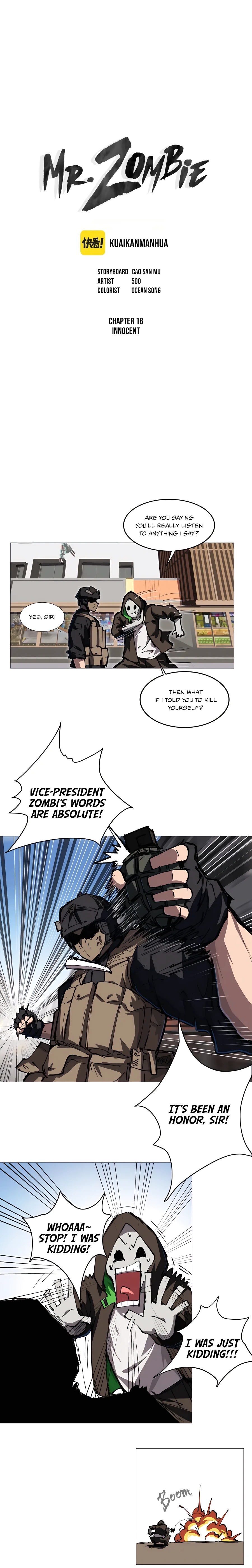 Read Mr. Zombie EN Manga Online
