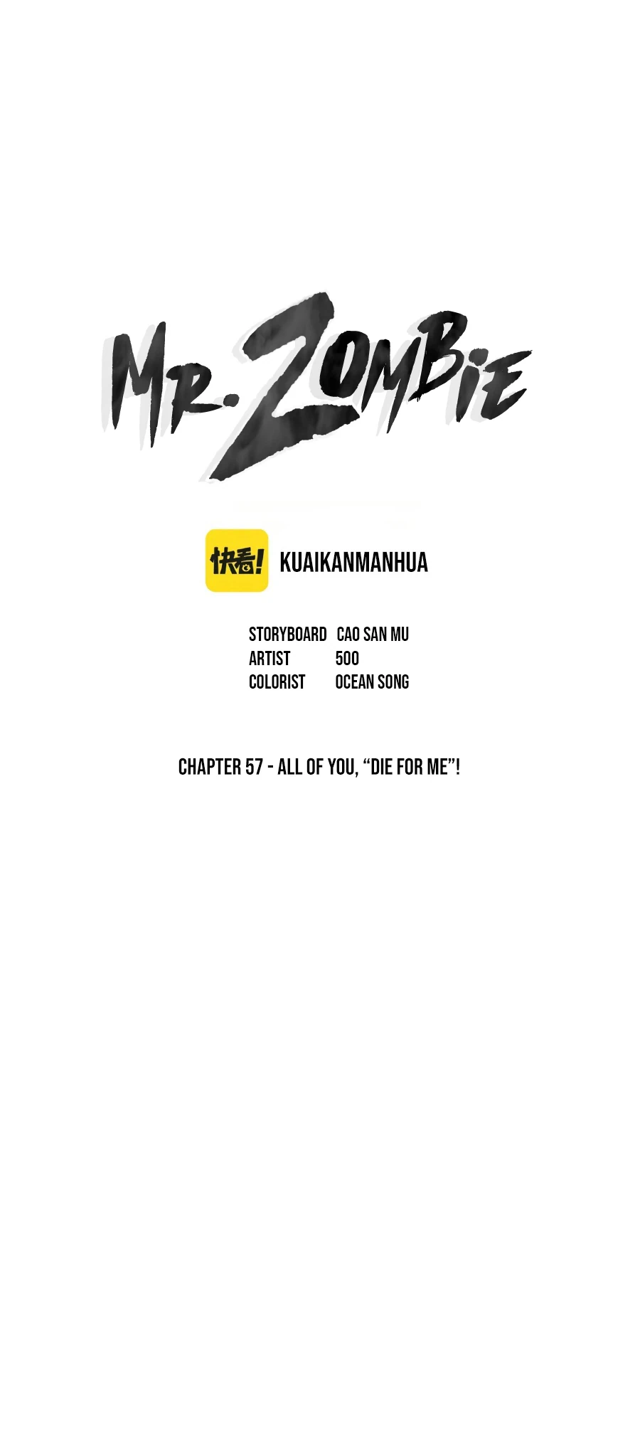 Read Mr. Zombie EN Manga Online