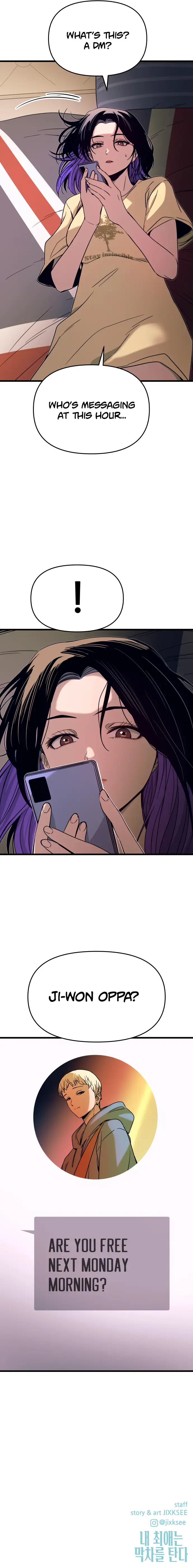 Read My Bias Gets On The Last Train EN Manga Online