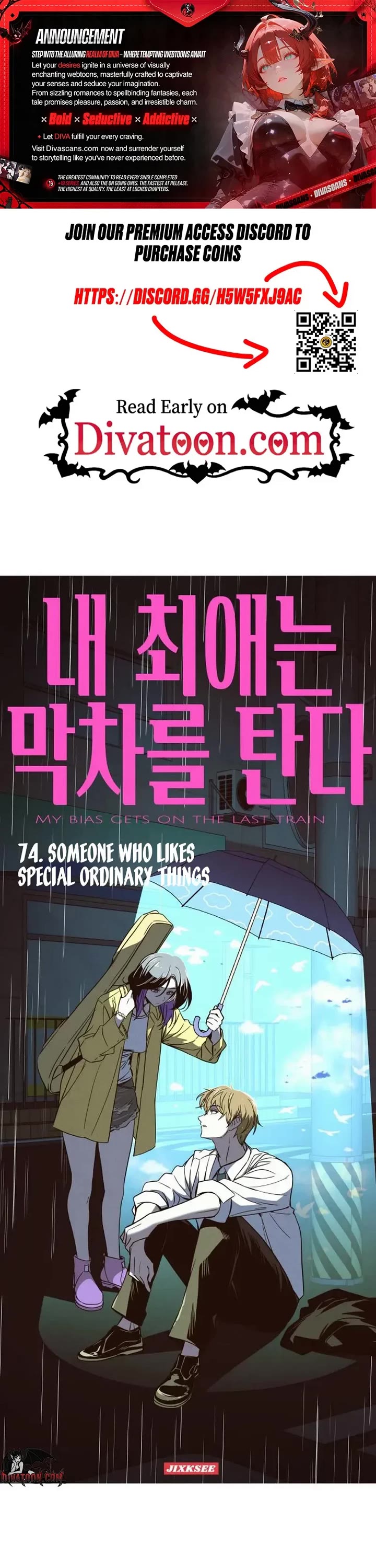Read My Bias Gets On The Last Train EN Manga Online