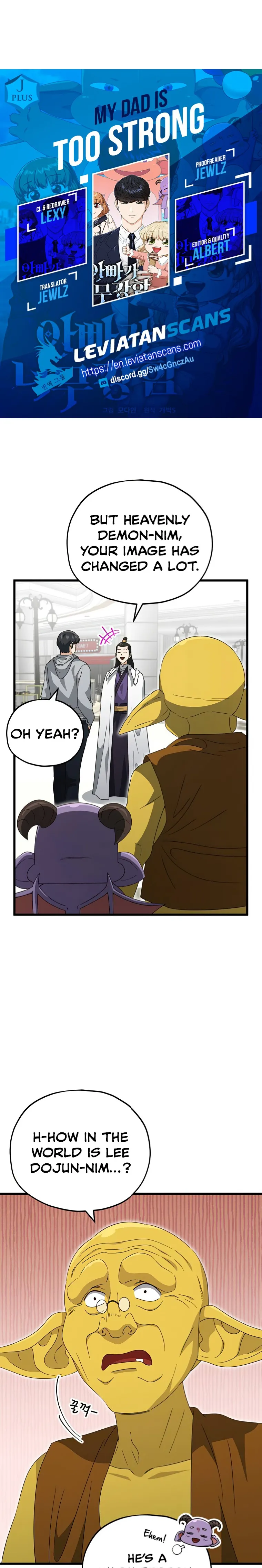 Read My Dad Is Too Strong EN Manga Online