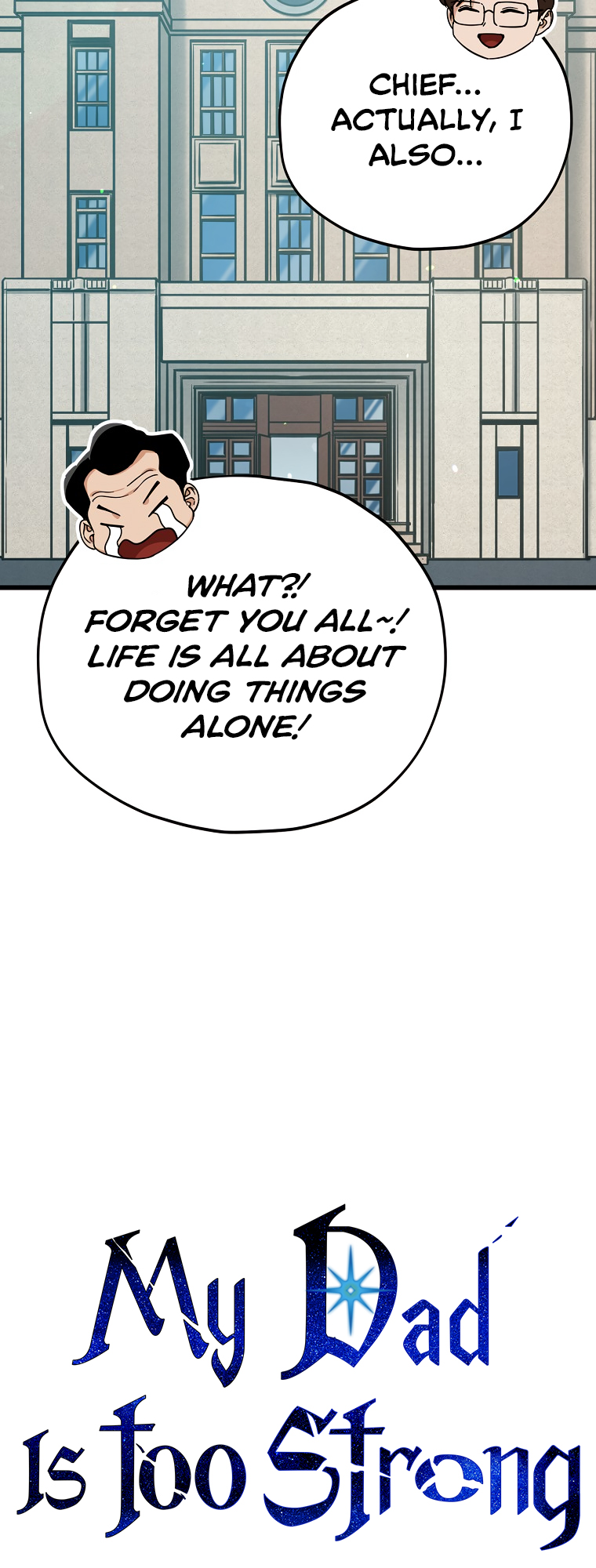 Read My Dad Is Too Strong EN Manga Online