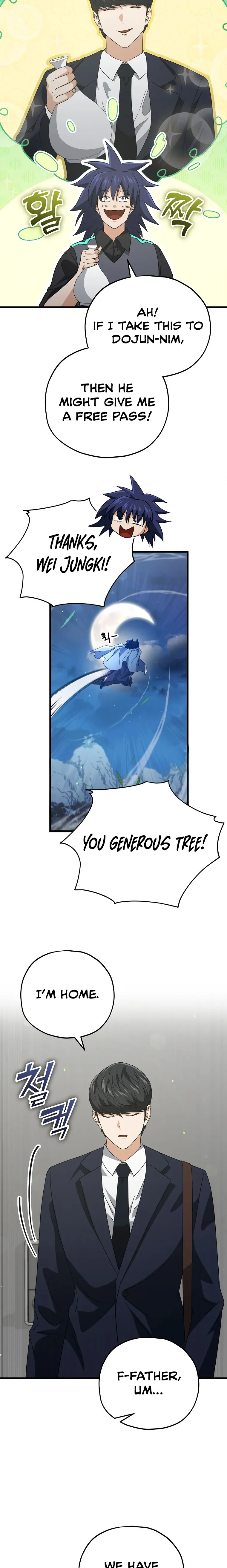 Read My Dad Is Too Strong EN Manga Online