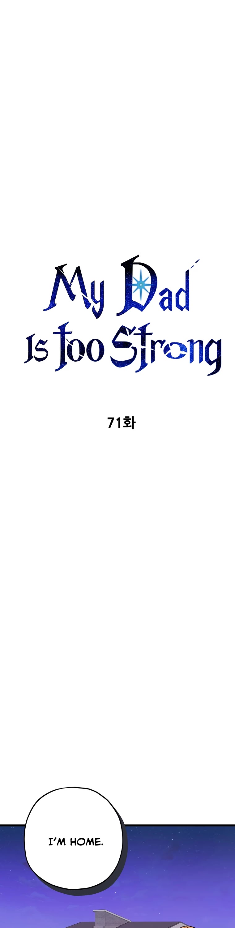 Read My Dad Is Too Strong EN Manga Online