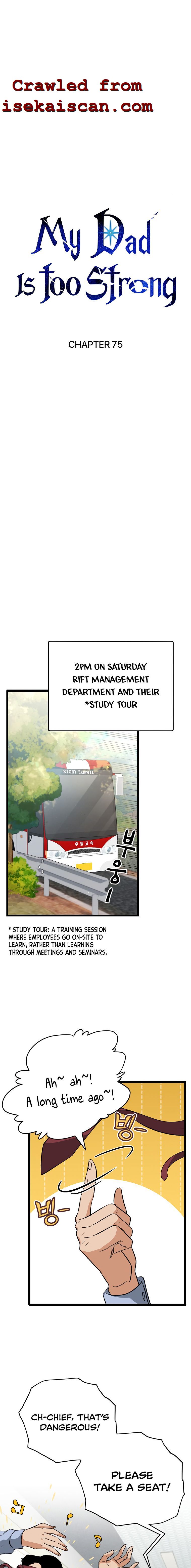 Read My Dad Is Too Strong EN Manga Online