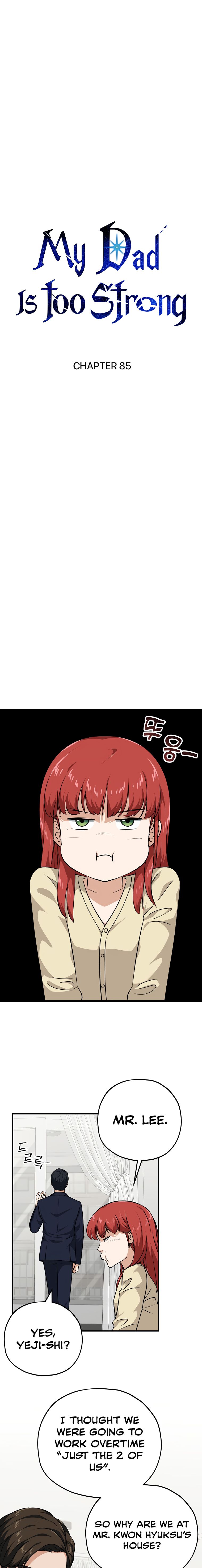 Read My Dad Is Too Strong EN Manga Online