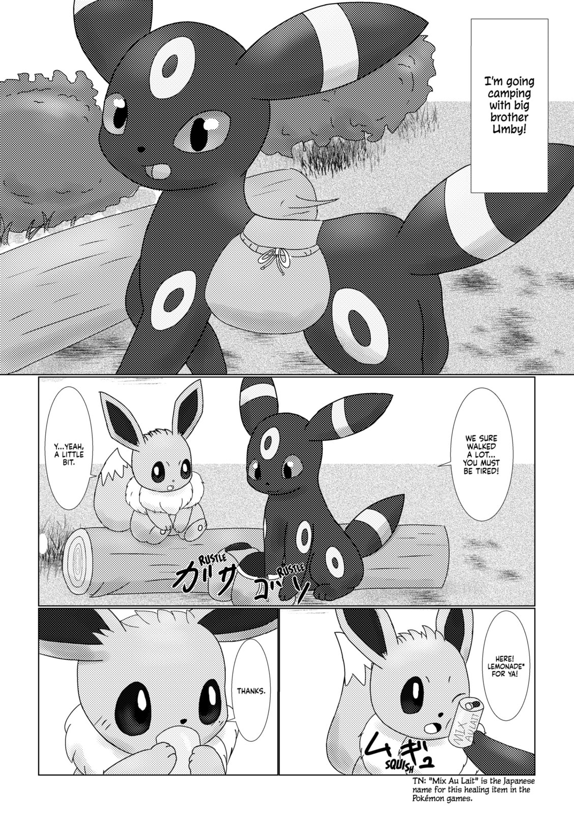 Read Pokémon - Big Brother and Me EN Manga Online
