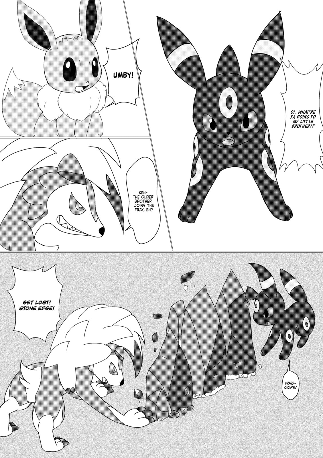 Read Pokémon - Big Brother and Me EN Manga Online