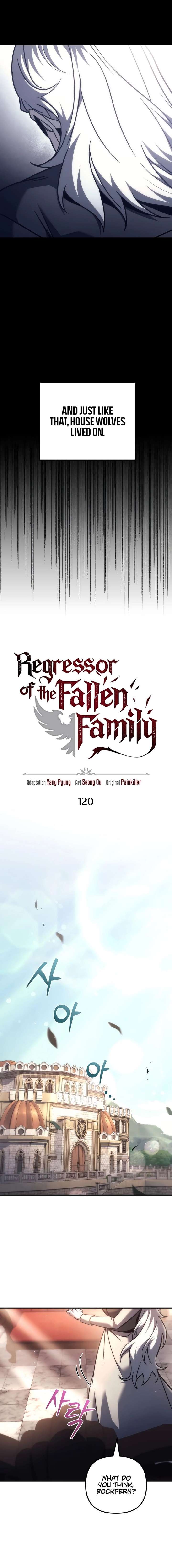 Read Regressor of the Fallen family EN Manga Online