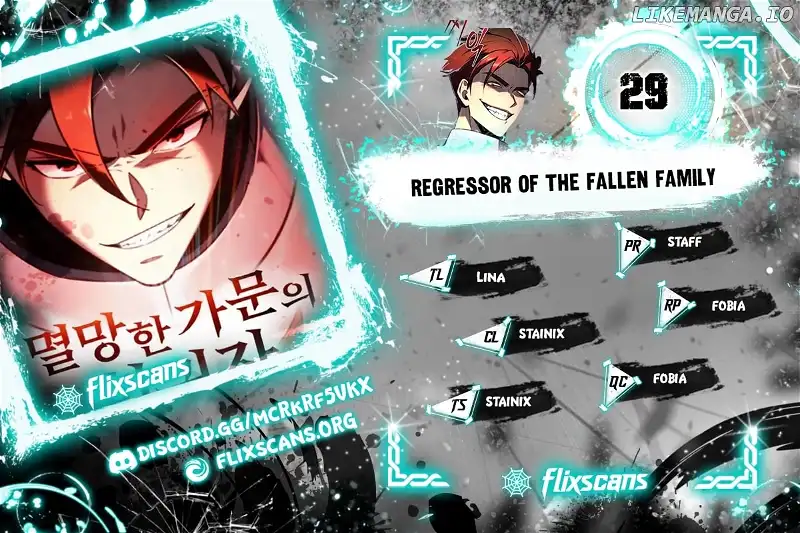 Read Regressor of the Fallen family EN Manga Online
