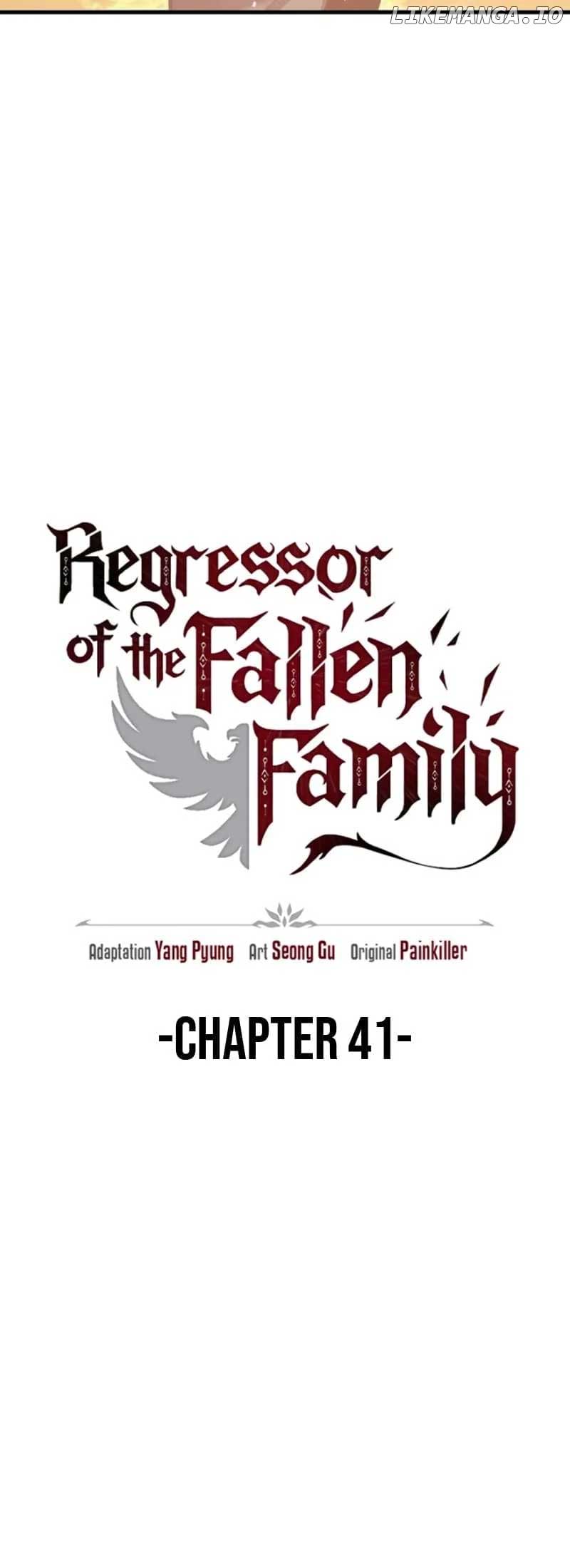 Read Regressor of the Fallen family EN Manga Online