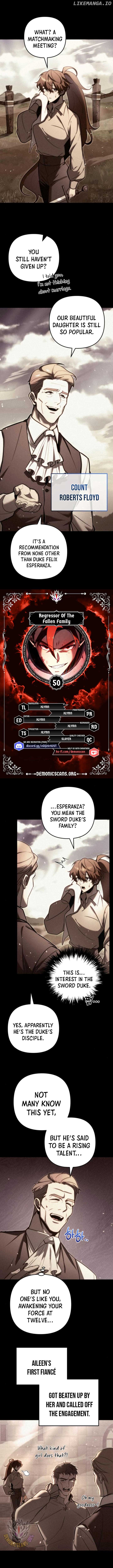 Read Regressor of the Fallen family EN Manga Online