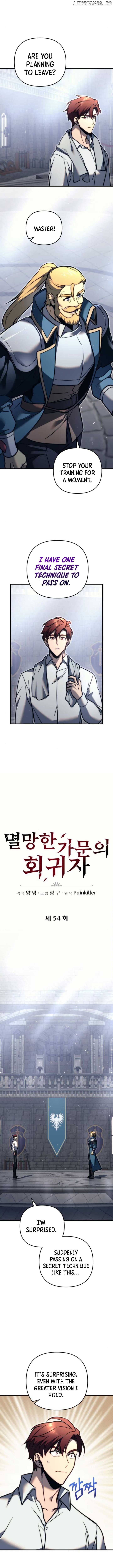 Read Regressor of the Fallen family EN Manga Online