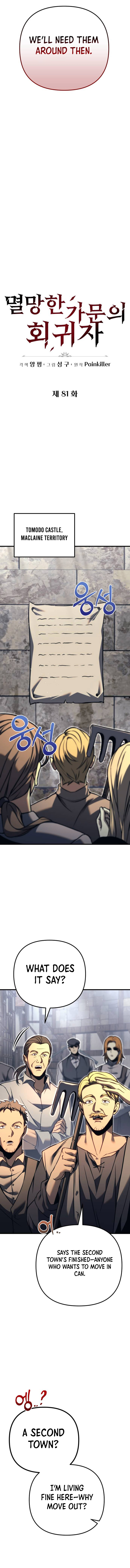 Read Regressor of the Fallen family EN Manga Online