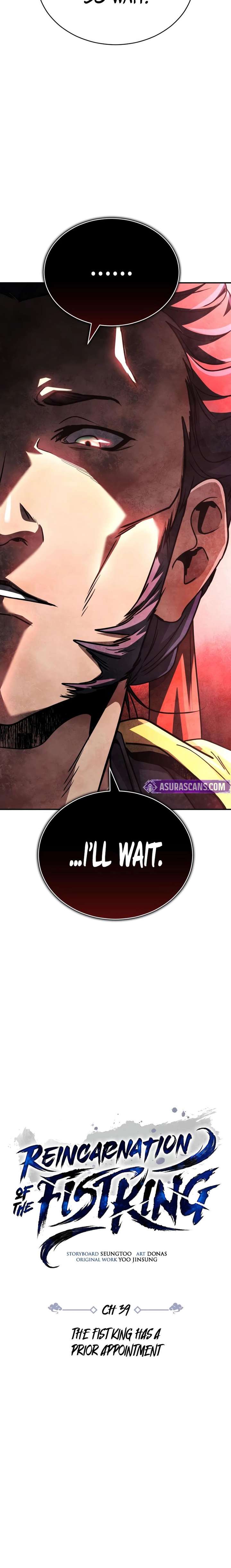 Read Reincarnation of the Fist King EN Manga Online