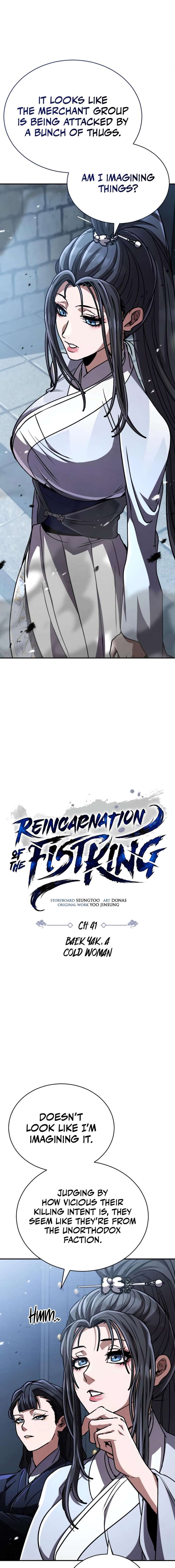 Read Reincarnation of the Fist King EN Manga Online
