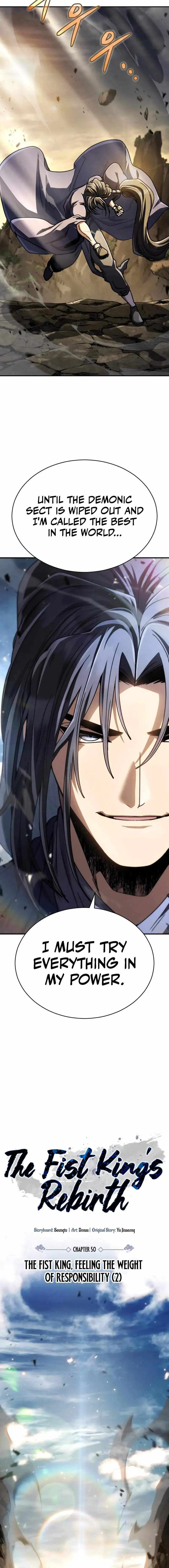 Read Reincarnation of the Fist King EN Manga Online